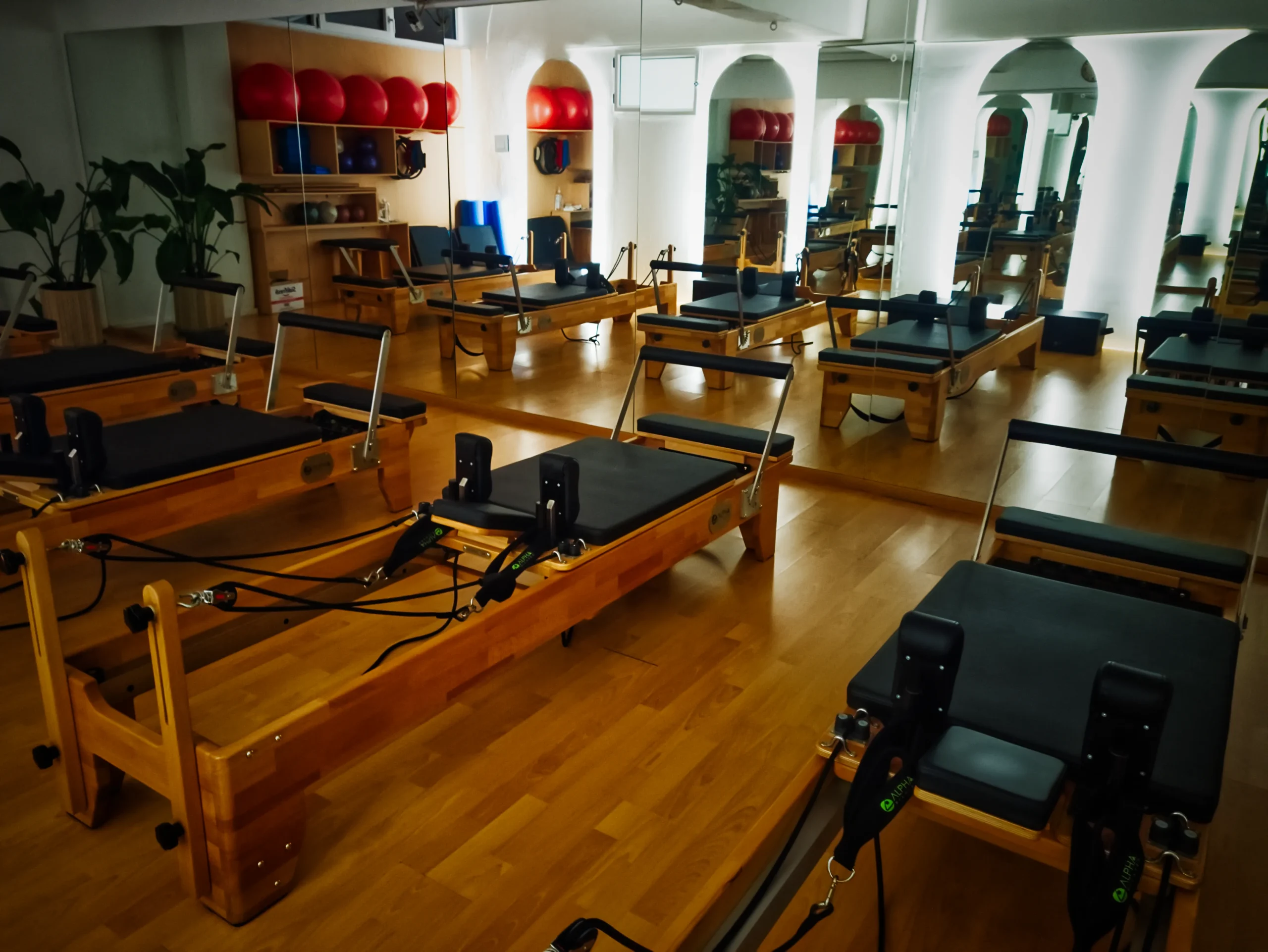 Pilates — έλεγχος κίνησης