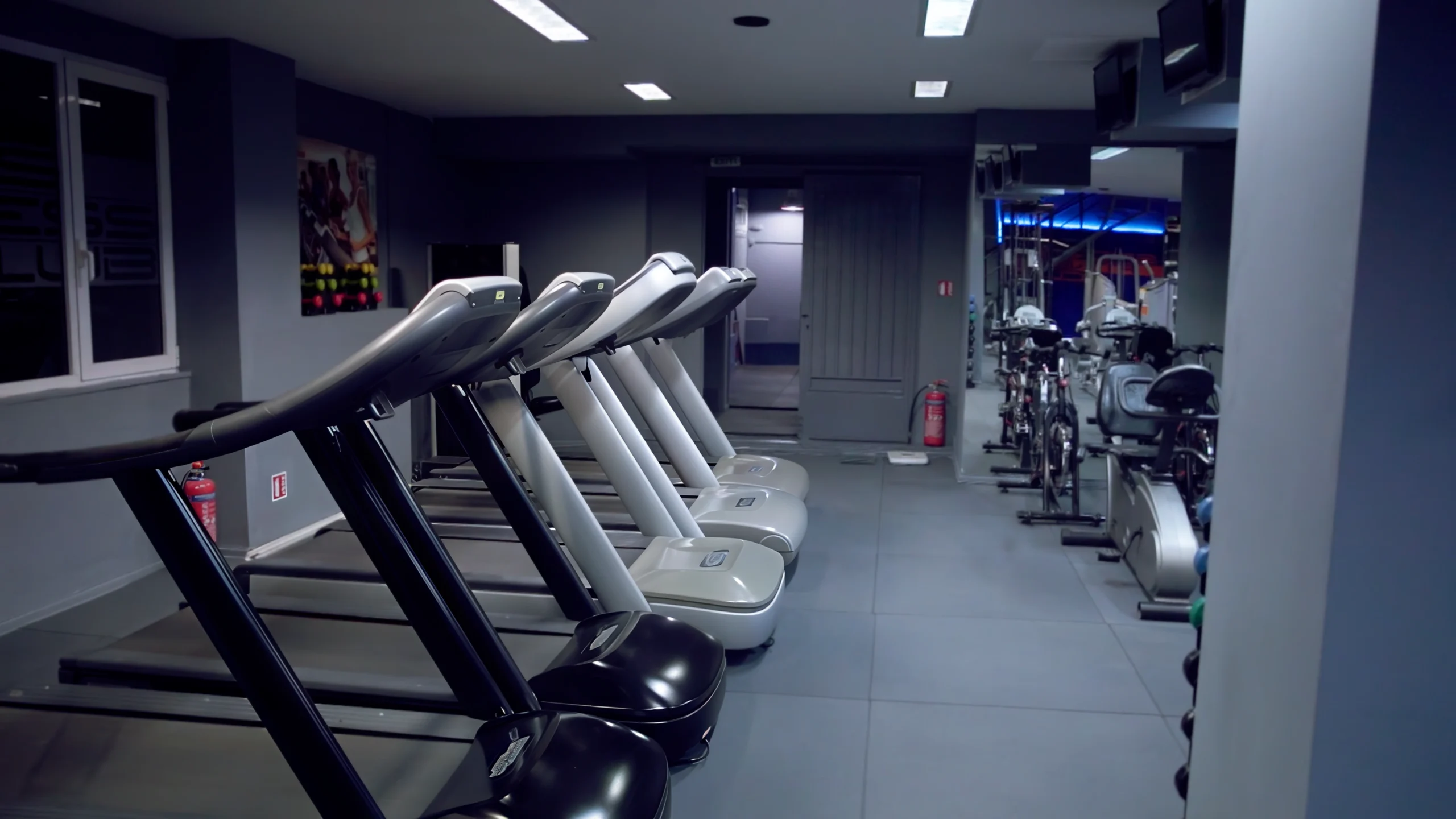 Κεντρική αίθουσα γυμναστηρίου — Sport Fitness Club, Δράμα