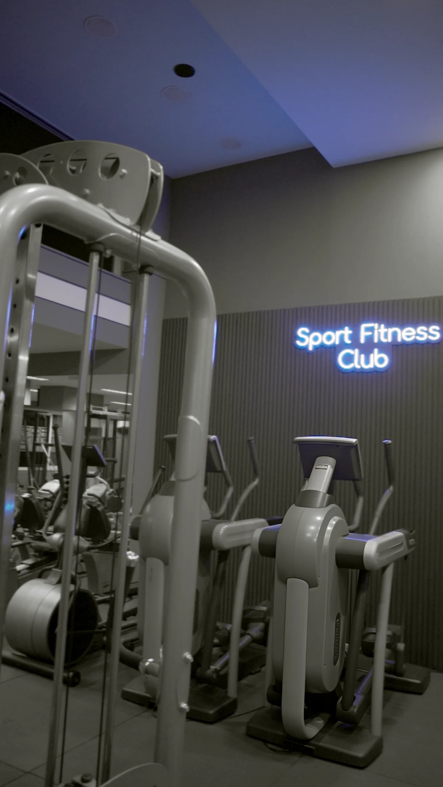 Cardio και μηχανήματα δύναμης — Sport Fitness Club, Δράμα