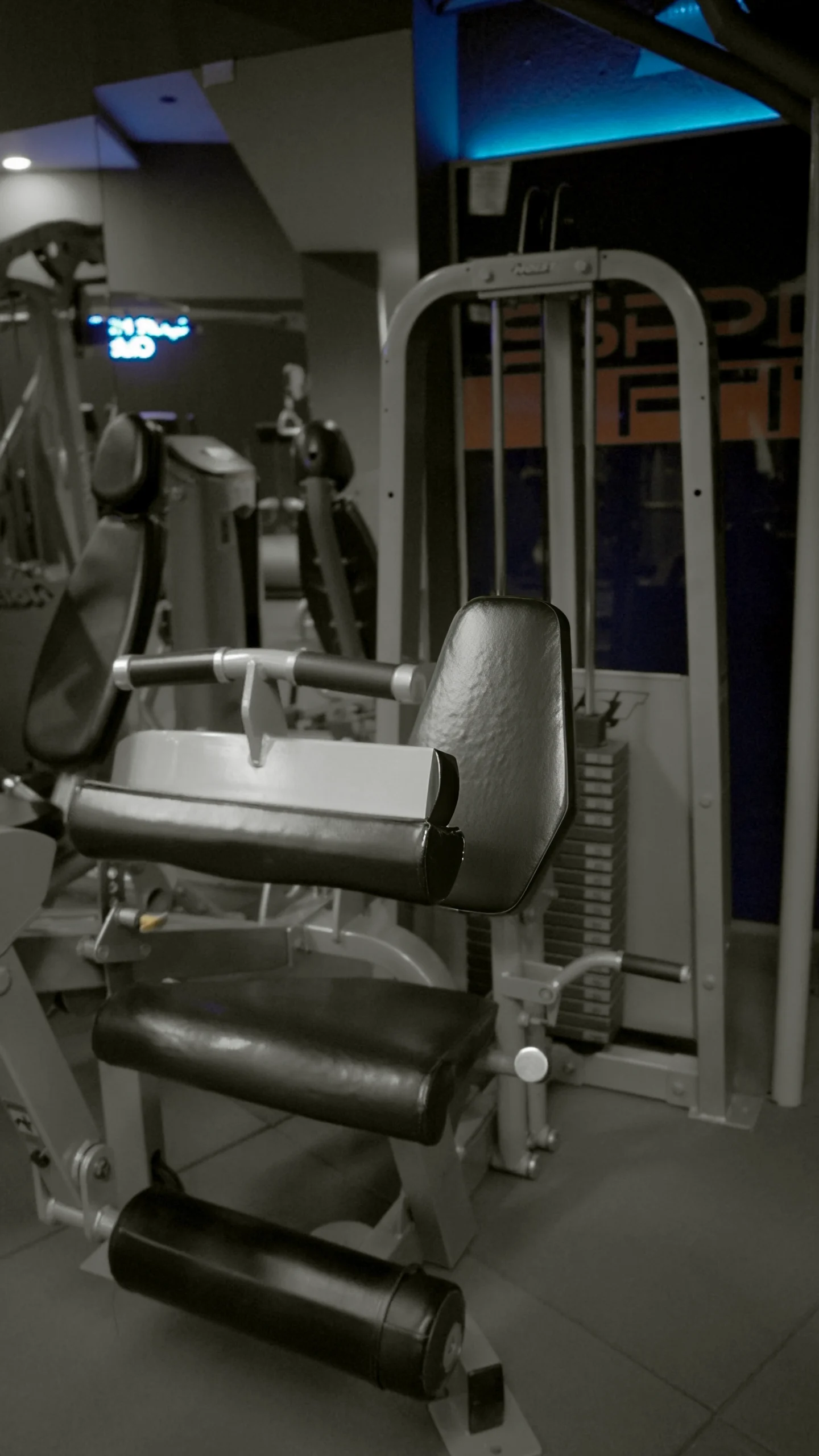 Κεντρική αίθουσα γυμναστηρίου — Sport Fitness Club, Δράμα